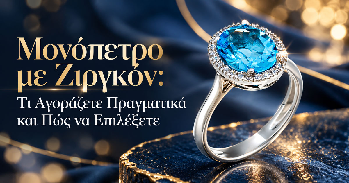 Homepage (12/22) Μονόπετρο με Ζιργκόν: Η Ιδανική Επιλογή για Κομψότητα και Προσιτή Πολυτέλεια