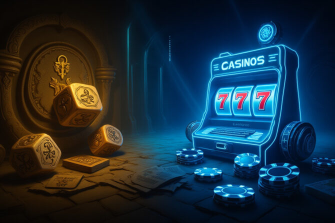 Από το Τελετουργικό στη Ρουτίνα: Τα Αρχαία Τυχερά Παιχνίδια και η Σύγχρονη Διαδικτυακή Ψυχή