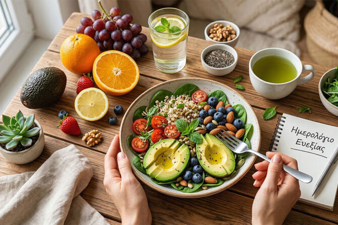 Διατροφή και Ευεξία: Πώς να Διατηρήσετε την Ενέργειά σας σε Περιόδους Υψηλού Άγχους