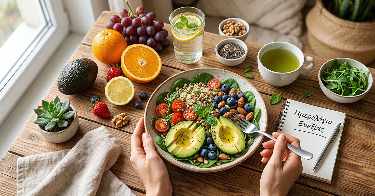 Διατροφή και Ευεξία: Πώς να Διατηρήσετε την Ενέργειά σας σε Περιόδους Υψηλού Άγχους