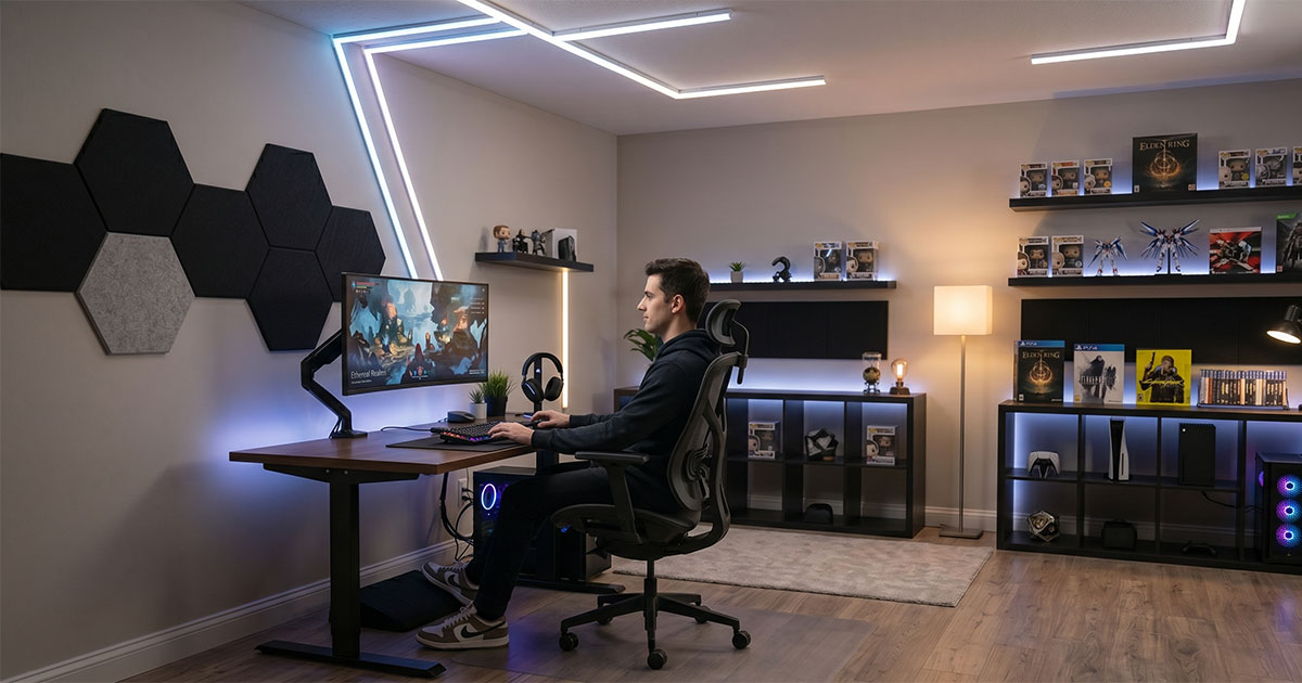 Gaming Ergonomics: Πώς να Προστατεύσεις Σώμα, Καρπούς και Μάτια