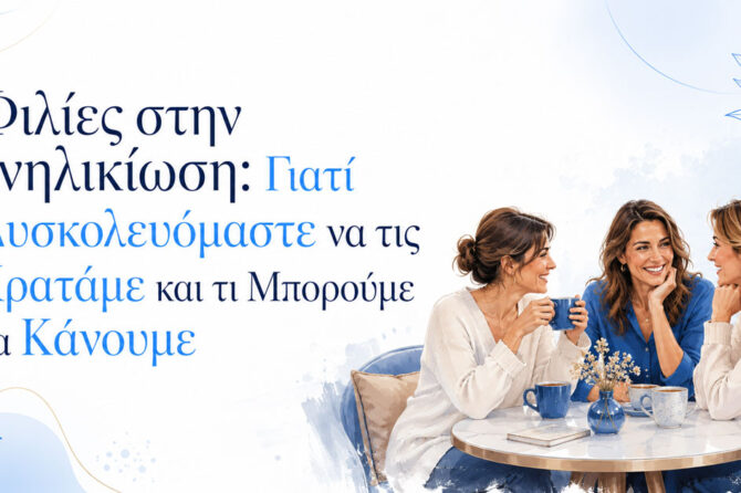 Φιλίες στην ενηλικίωση: Γιατί Δυσκολευόμαστε να τις Κρατάμε και τι Μπορούμε να Κάνουμε