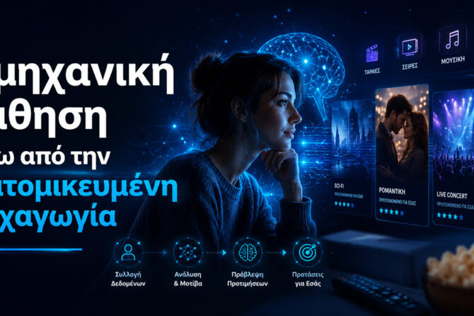 Η Μηχανική Μάθηση Πίσω από την Εξατομικευμένη Ψυχαγωγία