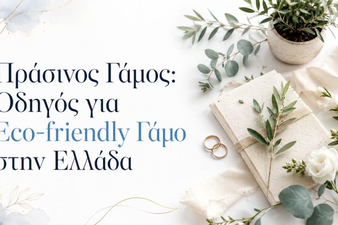 Πράσινος Γάμος: Ο Πλήρης Οδηγός για Έναν Eco-friendly Γάμο στην Ελλάδα