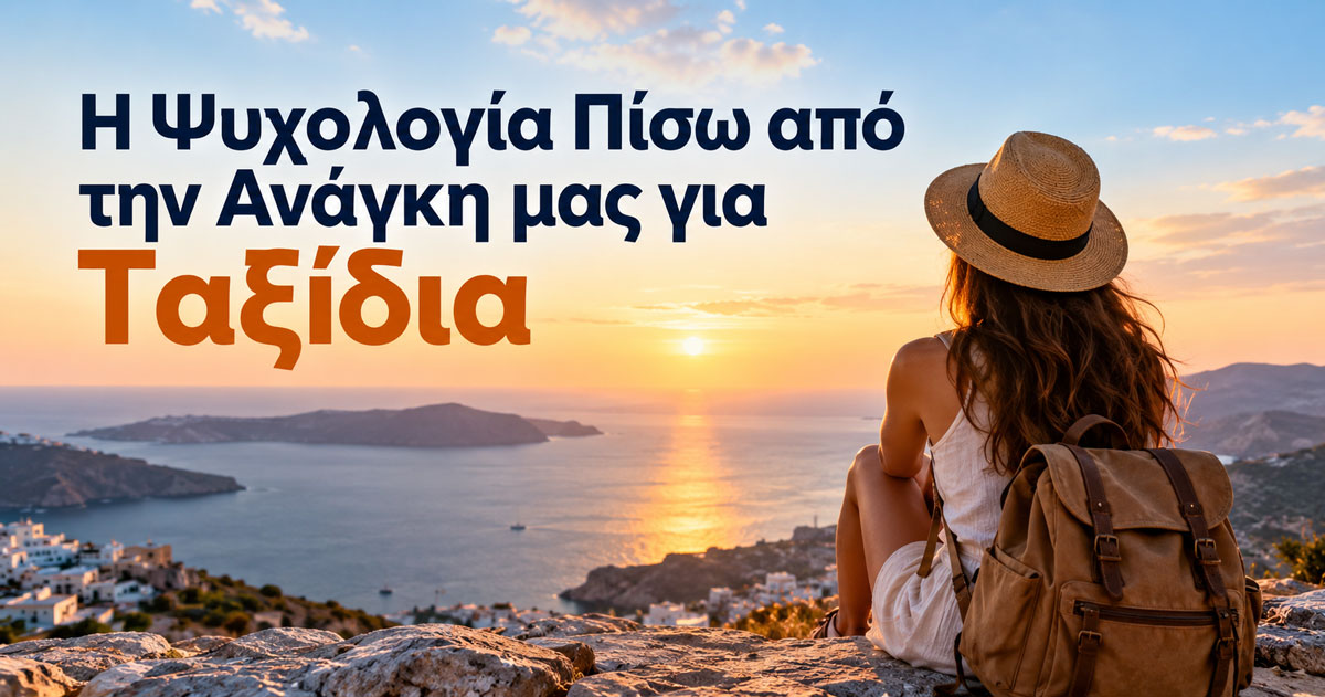 Homepage (12/22) Η Ψυχολογία Πίσω από την Ανάγκη μας για Ταξίδια