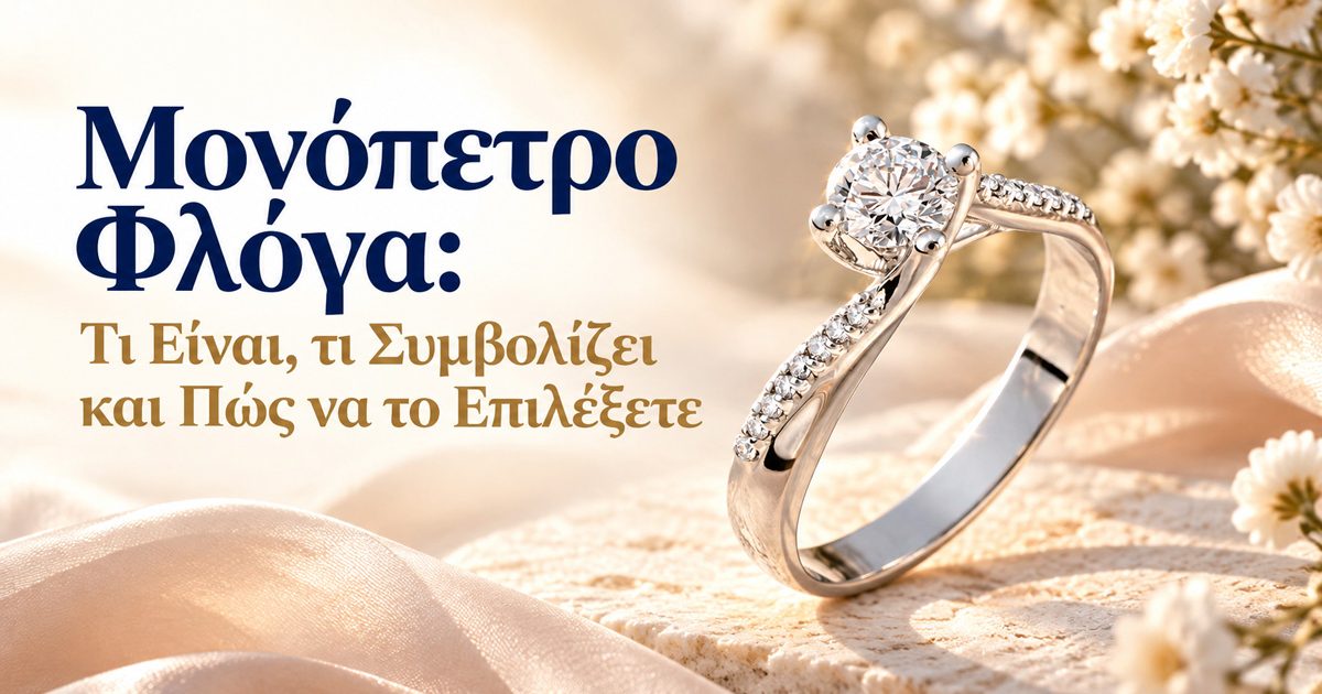 Μονόπετρο Φλόγα: Τι Είναι, τι Συμβολίζει και Πώς να το Επιλέξετε