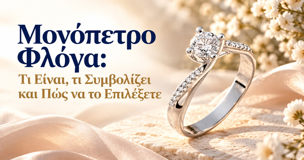 Homepage (12/22) Μονόπετρο Φλόγα: Τι Είναι, τι Συμβολίζει και Πώς να το Επιλέξετε